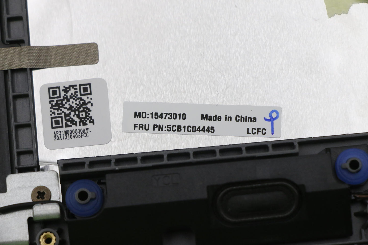 Lenovo Cover Upper Caseasm_Nordicl82H - 5CB1C04445