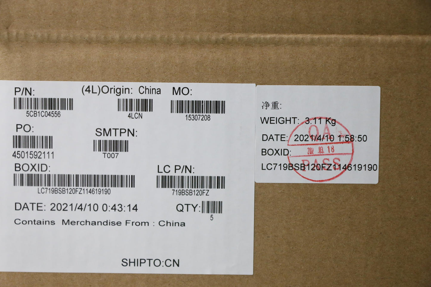 Lenovo Cover Upper Case Asm_Kor L82H7 - 5CB1C04556