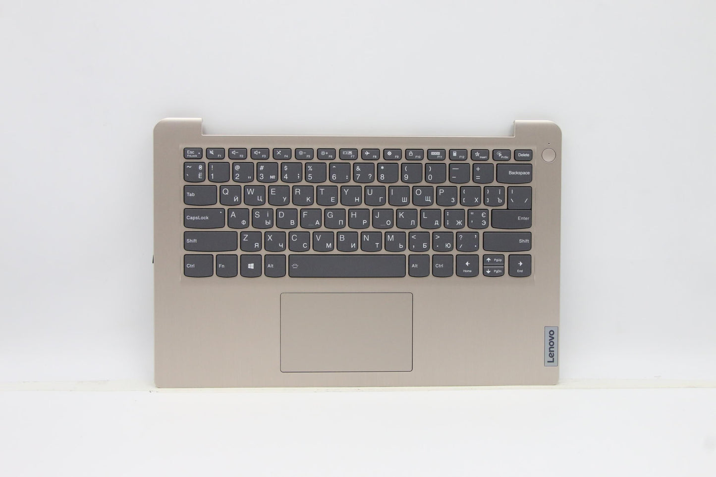 Lenovo C-Cover with Keyboard, Ukraine, Sand, Backlit, Non-Fingerprint - 5CB1C04568