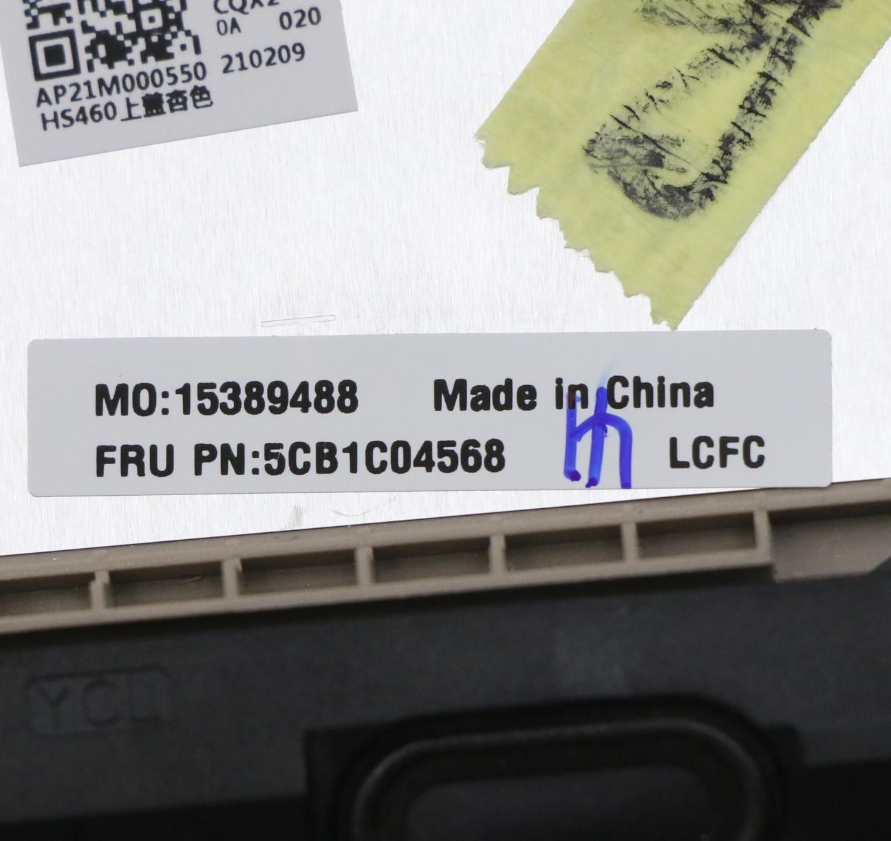 Lenovo C-Cover with Keyboard, Ukraine, Sand, Backlit, Non-Fingerprint - 5CB1C04568