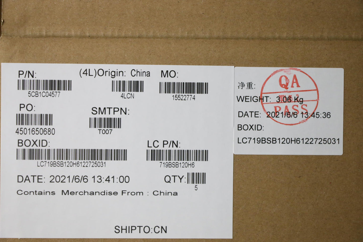 Lenovo Cover Upper Case Asm_Laspal82H - 5CB1C04577