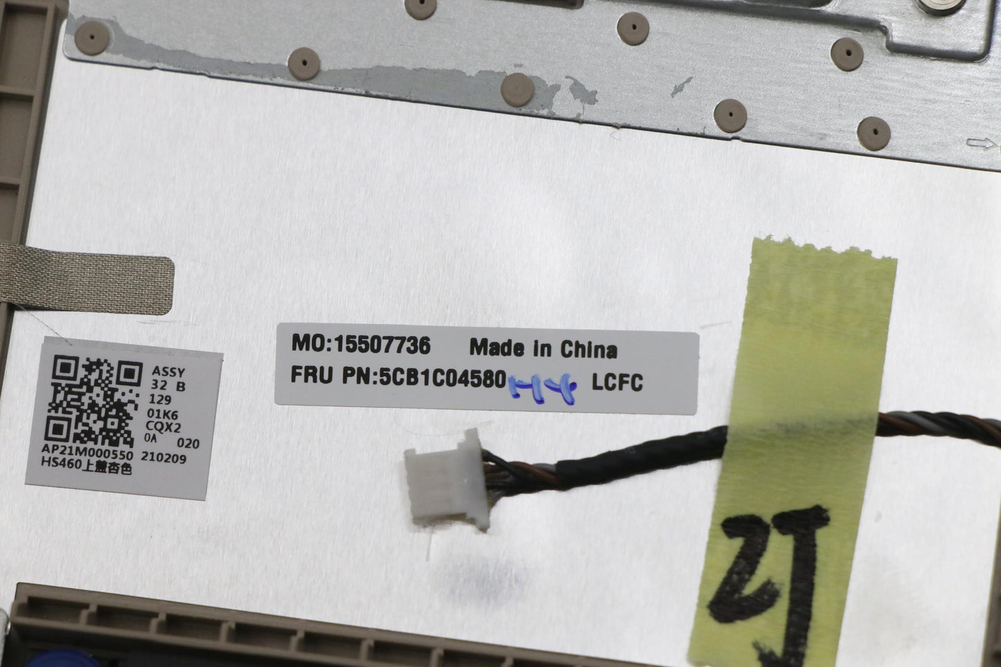 Lenovo Cover Upper Case Asm_Tc L82H7 - 5CB1C04580