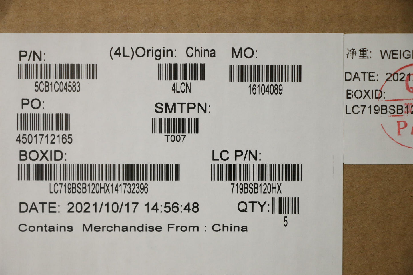 Lenovo Cover Upper Case Asm_Ger L82H7 - 5CB1C04583