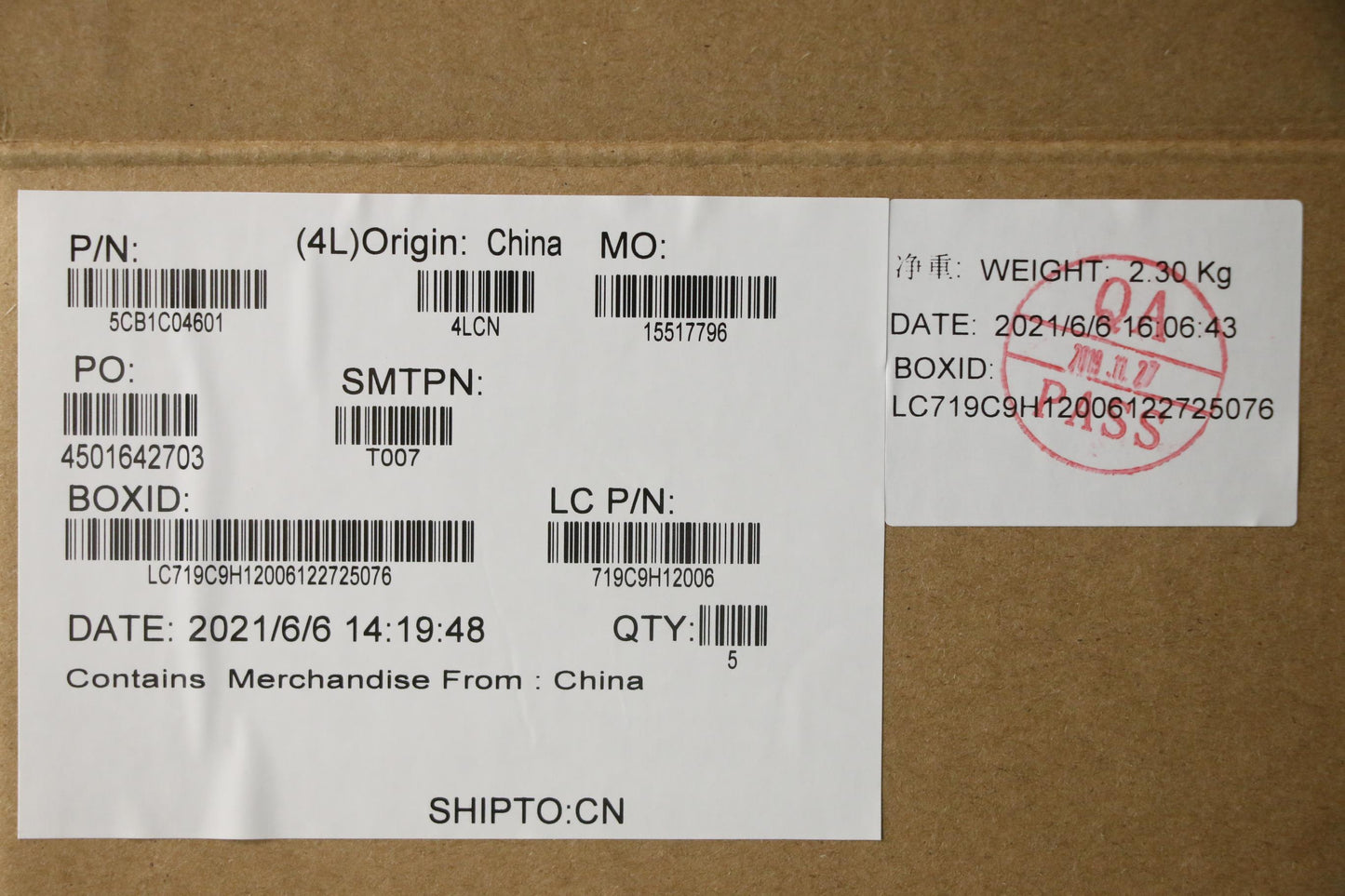 Lenovo Cover Upper Case Asm_Kor L 82B - 5CB1C04601