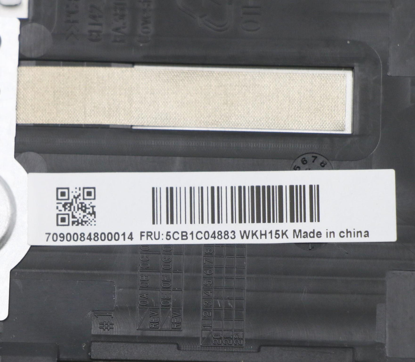 Lenovo Cover Uppercaseasm_Euro Eng C8 - 5CB1C04883