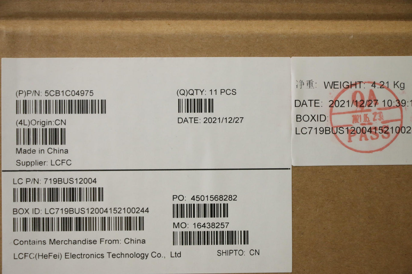 Lenovo Cover Lcd Cover L 81X7 Bk - 5CB1C04975