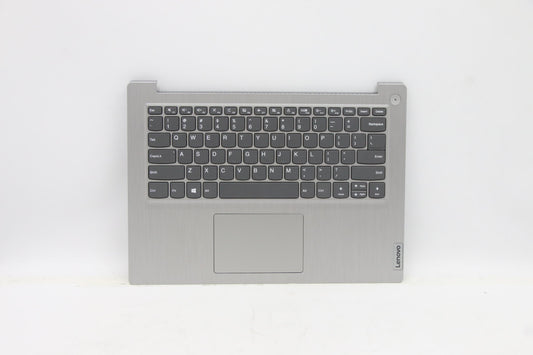 Lenovo C-Cover with USA English Keyboard, Platinum Grey, Non-Backlit, No Fingerprint - 5CB1C05009
