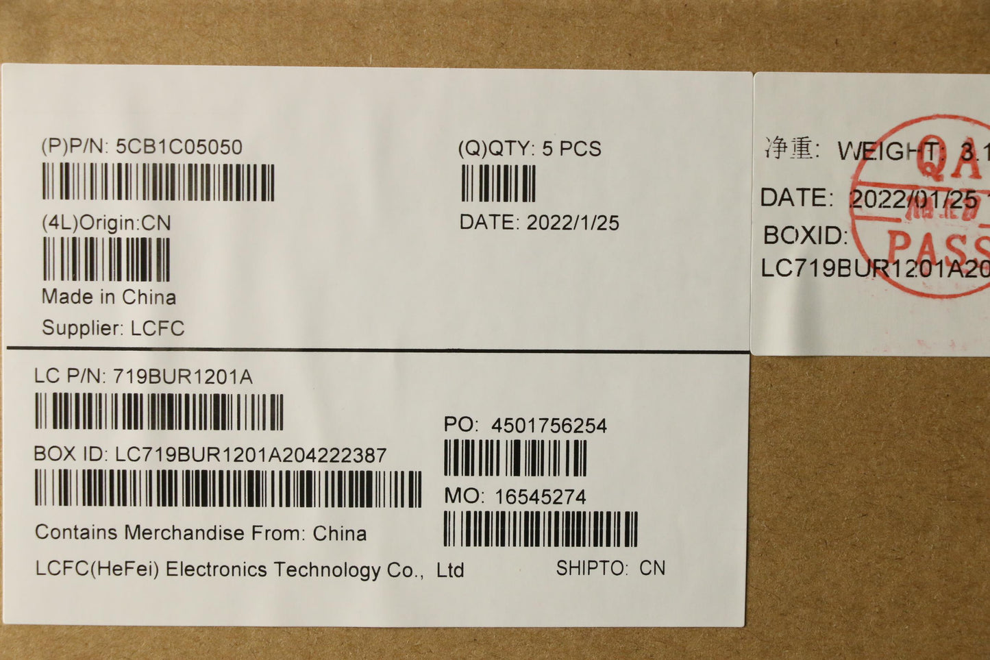 Lenovo Cover Upper Case Asm_Ch L81X7 - 5CB1C05050