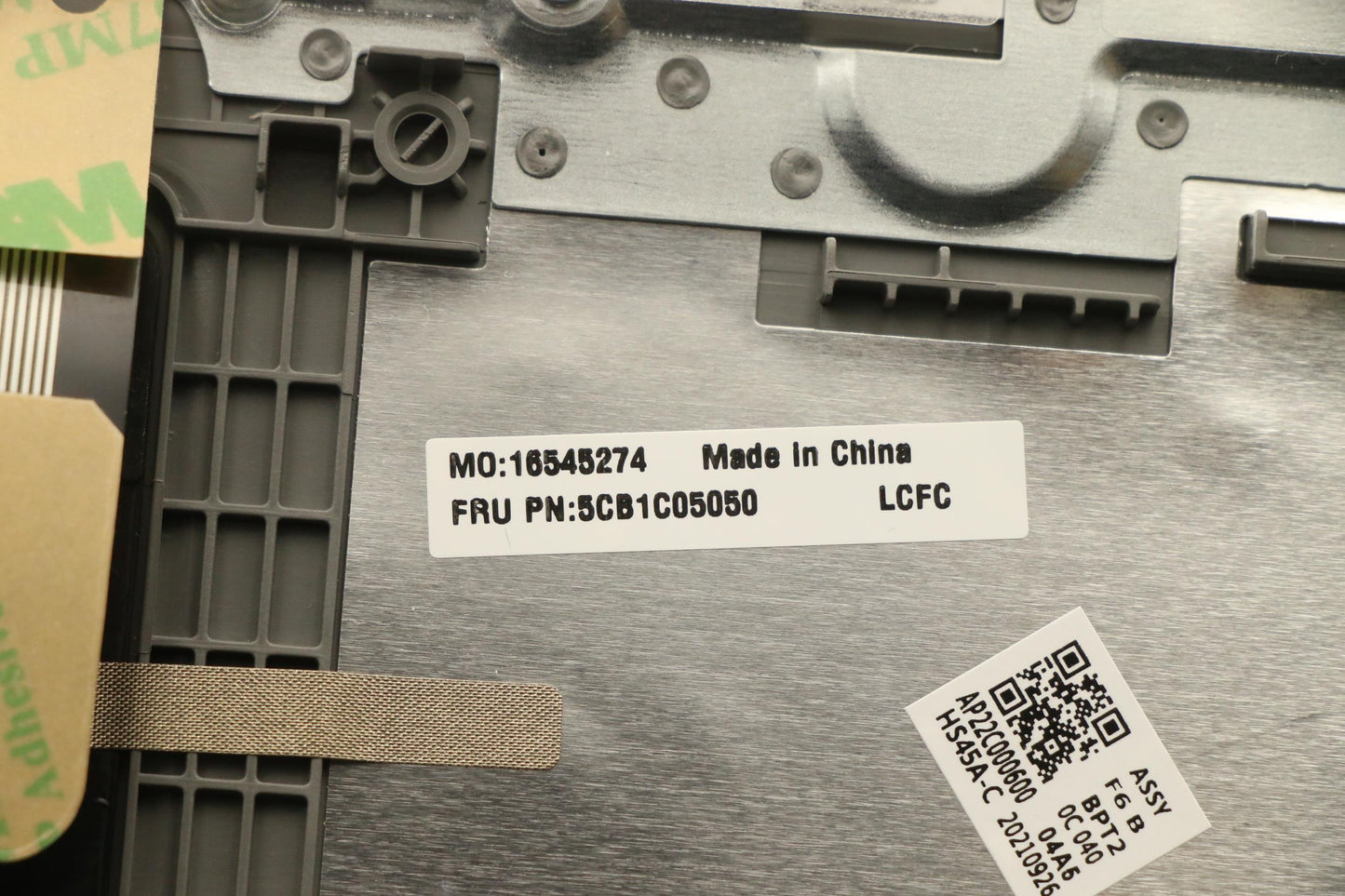 Lenovo Cover Upper Case Asm_Ch L81X7 - 5CB1C05050
