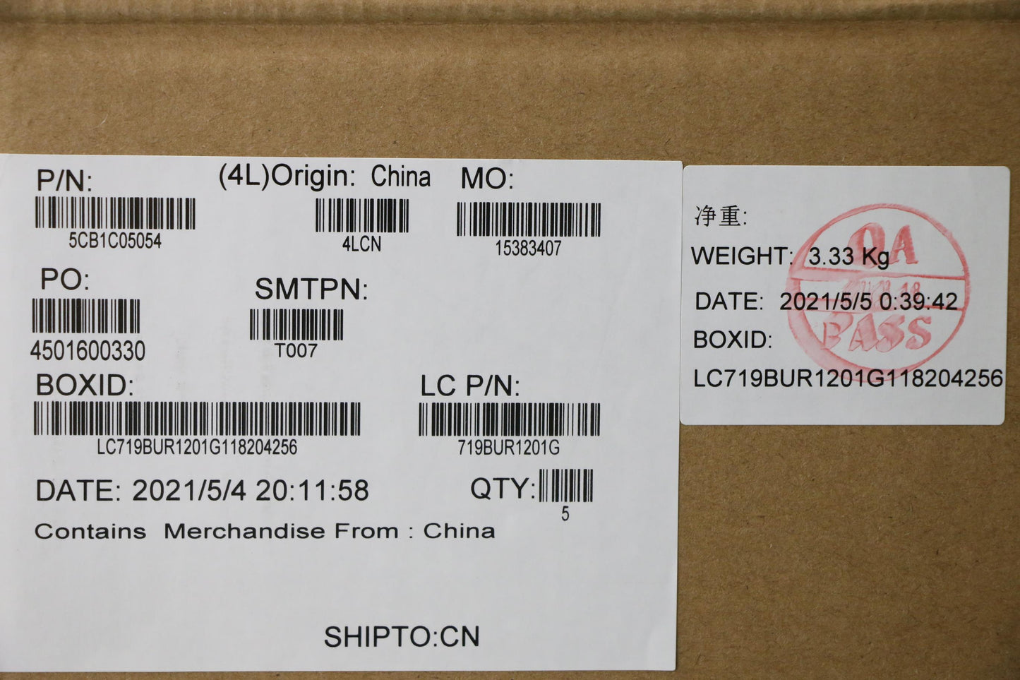 Lenovo Cover Upper Case Asm_Ar-El81X7 - 5CB1C05054