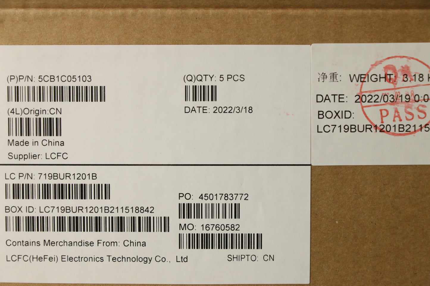 Lenovo Cover Upper Case Asm_Sp L81X7 - 5CB1C05103