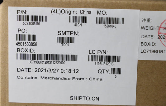 Lenovo Cover Upper Case Asm_Ja L81X7 - 5CB1C05191
