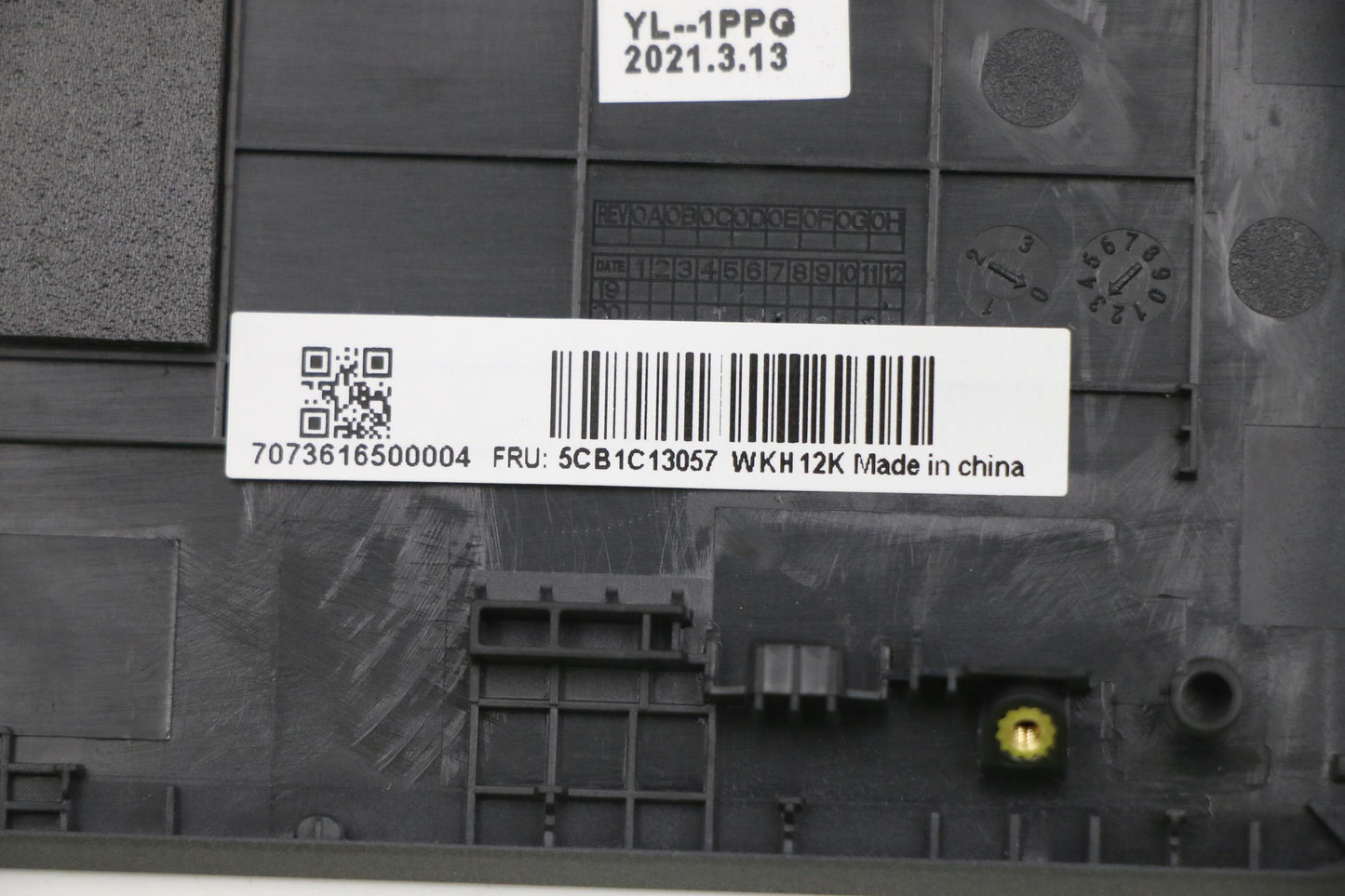 Lenovo Cover Upper C82Lm Pl_Blkd Nfp - 5CB1C13057