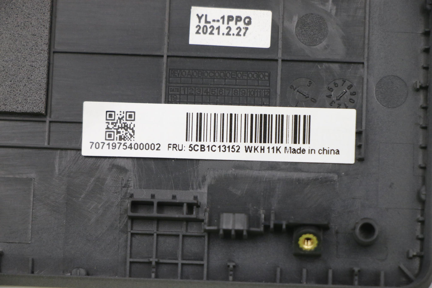 Lenovo Cover Upper C82Lm Pl_Blkd Fp B - 5CB1C13152