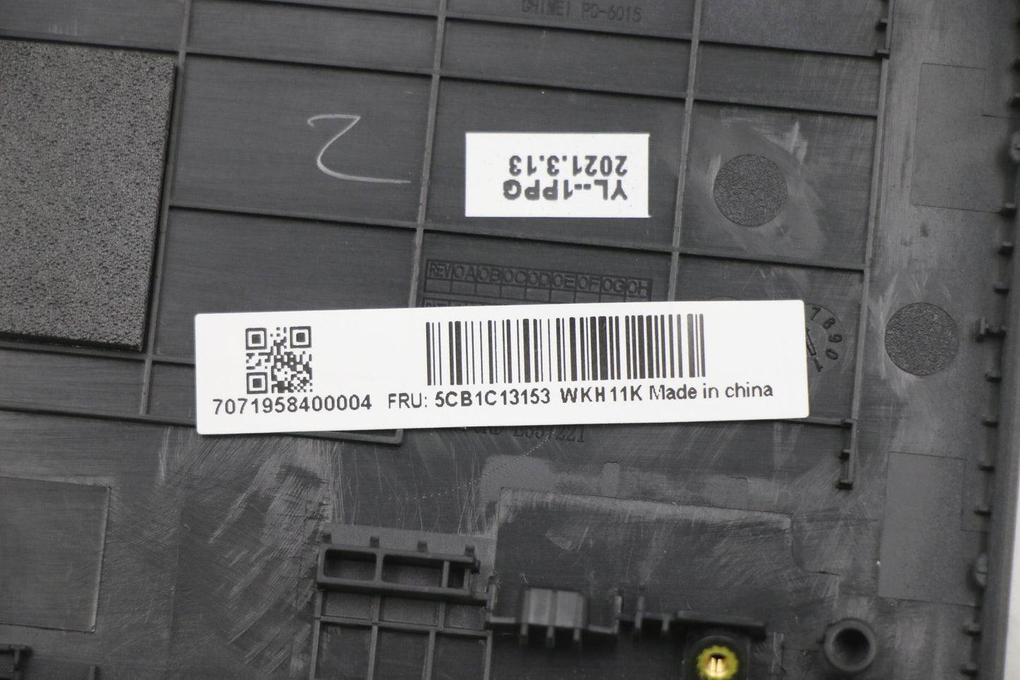 Lenovo Cover Upper C82Lm Pl_Blkd Fp N - 5CB1C13153