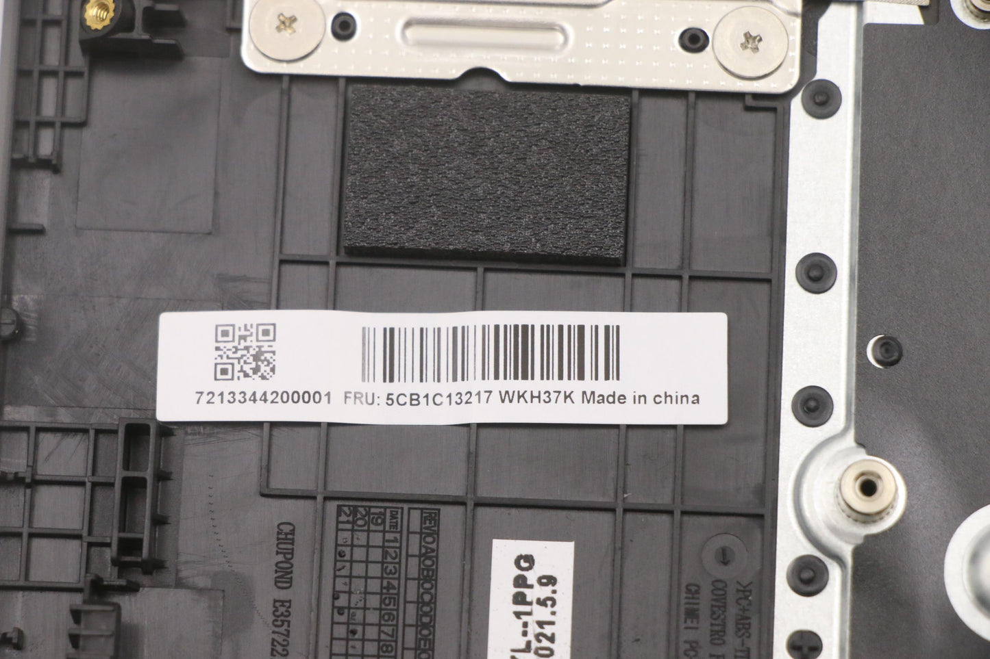 Lenovo Cover Upper C82Lm Pl_Blkd Fp B - 5CB1C13217