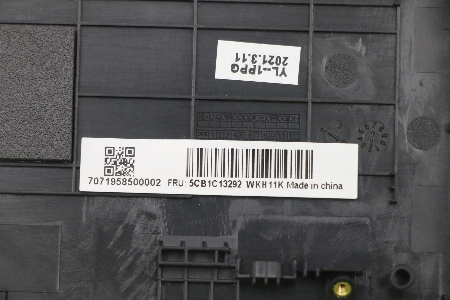Lenovo Cover Upper C82Lm Pl_Blkd Fp B - 5CB1C13292