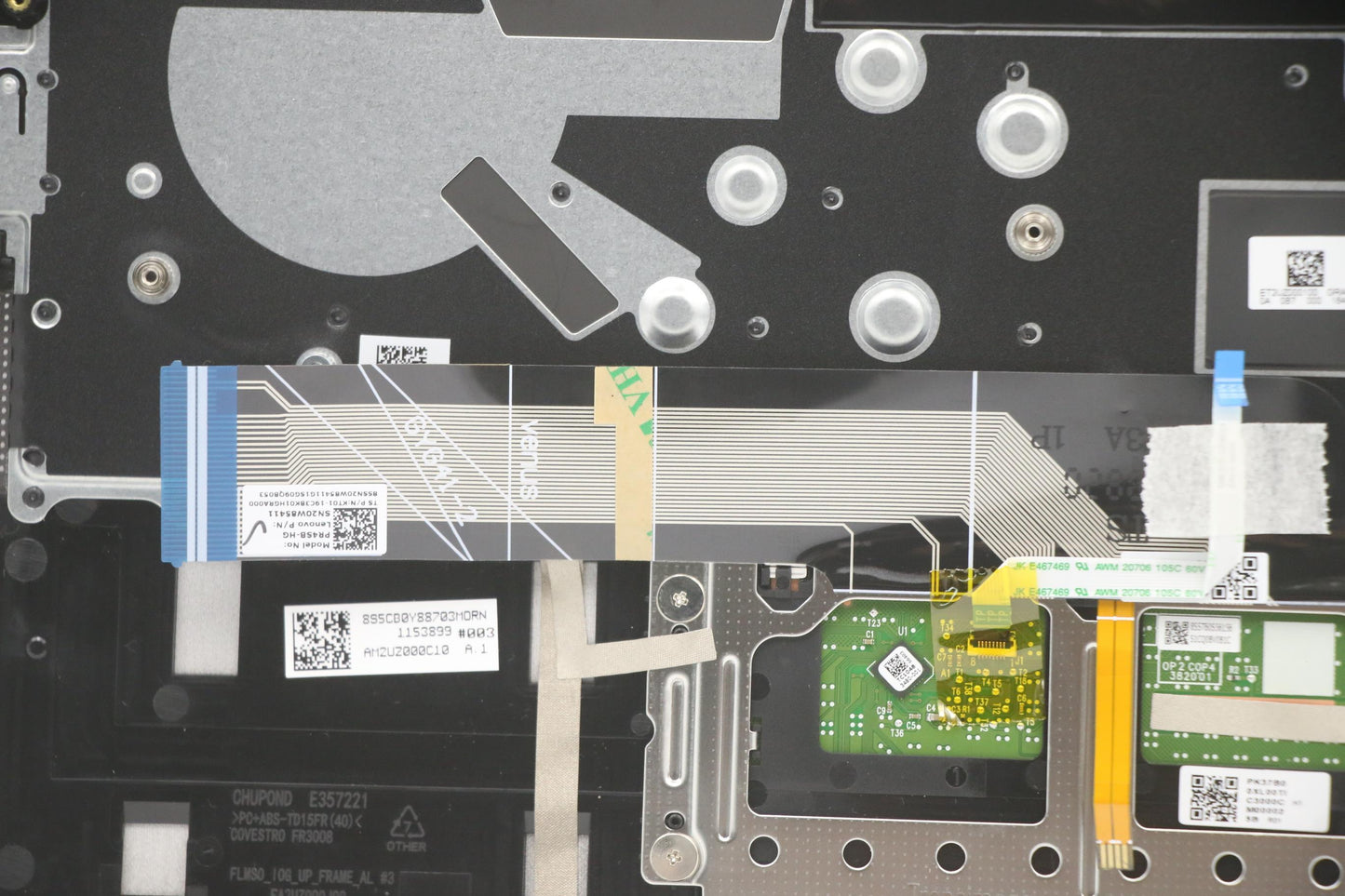 Lenovo Cover Upper C82Lm Al_Blk Fp Bl - 5CB1C13327