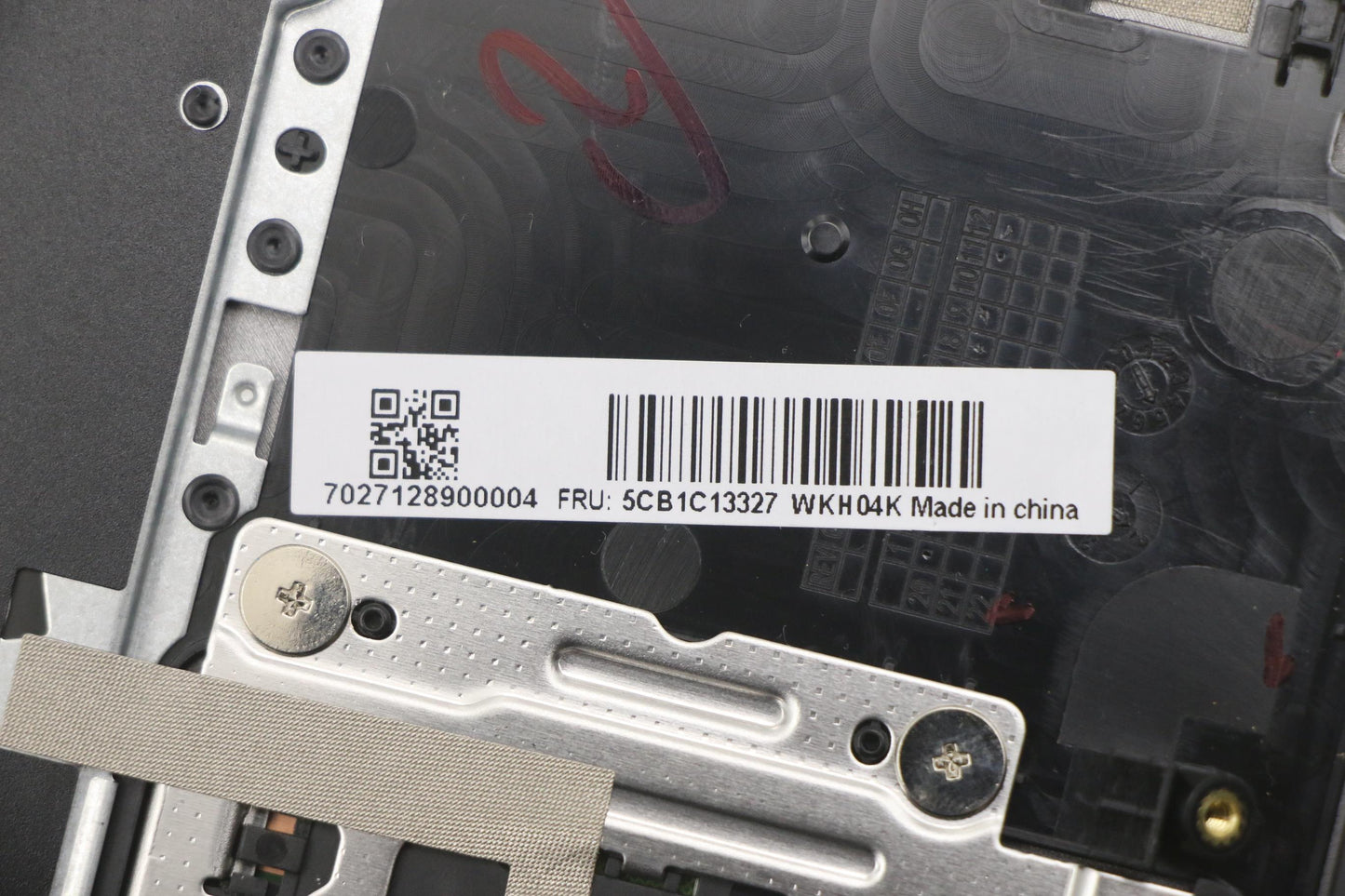 Lenovo Cover Upper C82Lm Al_Blk Fp Bl - 5CB1C13327
