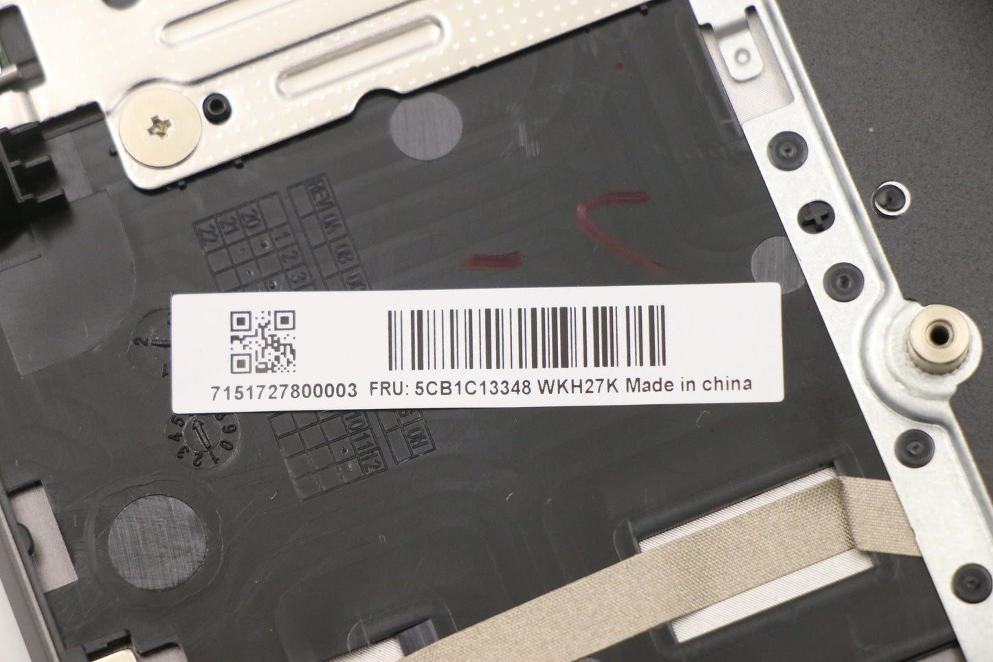 Lenovo Cover Upper C82Lm Al_Blk Fp Bl - 5CB1C13348