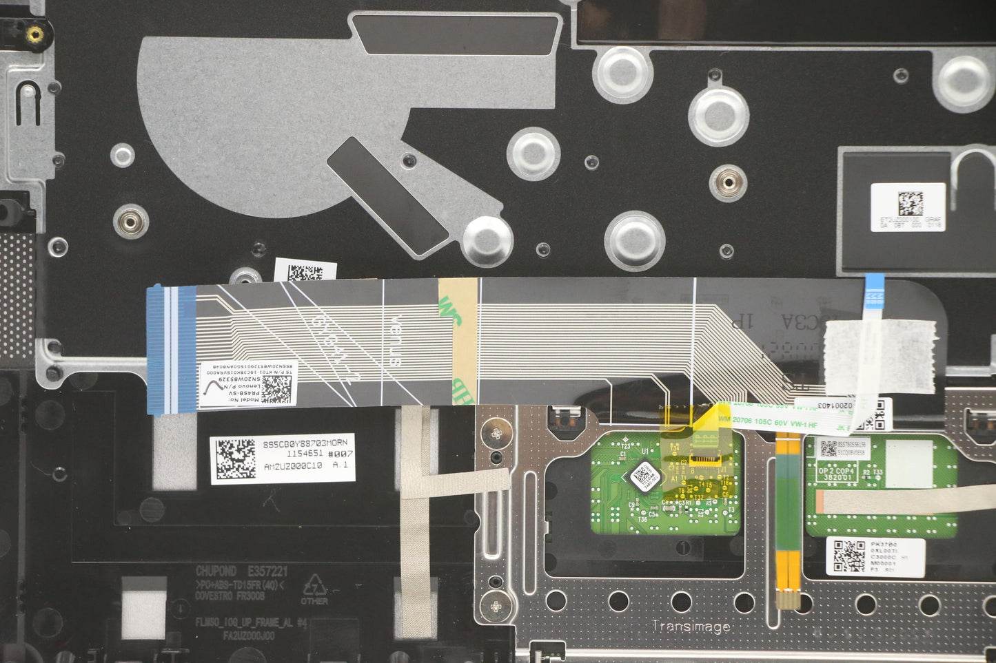 Lenovo Cover Upper C82Lm Al_Blk Fp Bl - 5CB1C13364