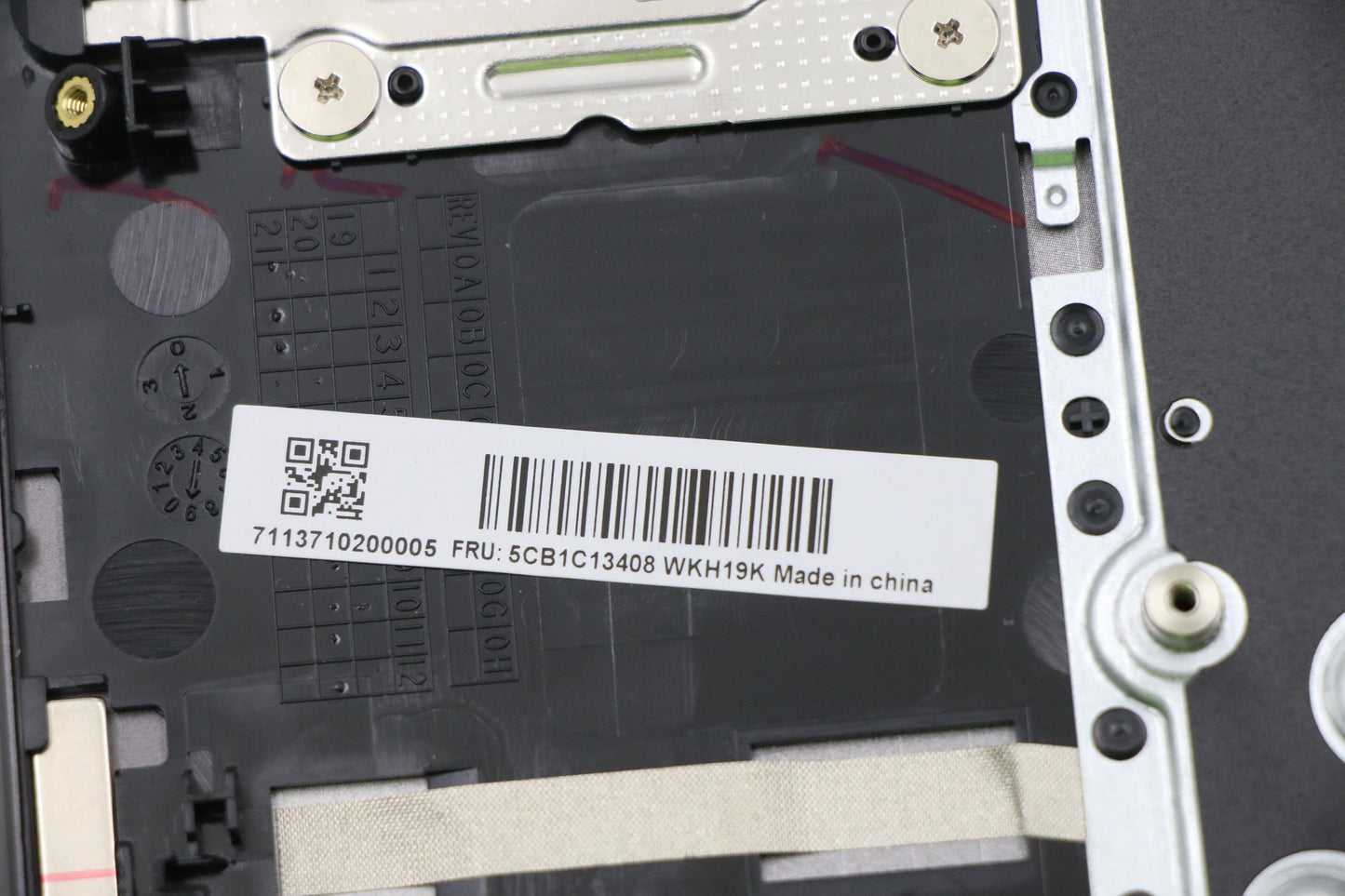 Lenovo Cover Upper C82Lm Al_Blk Fp Bl - 5CB1C13408