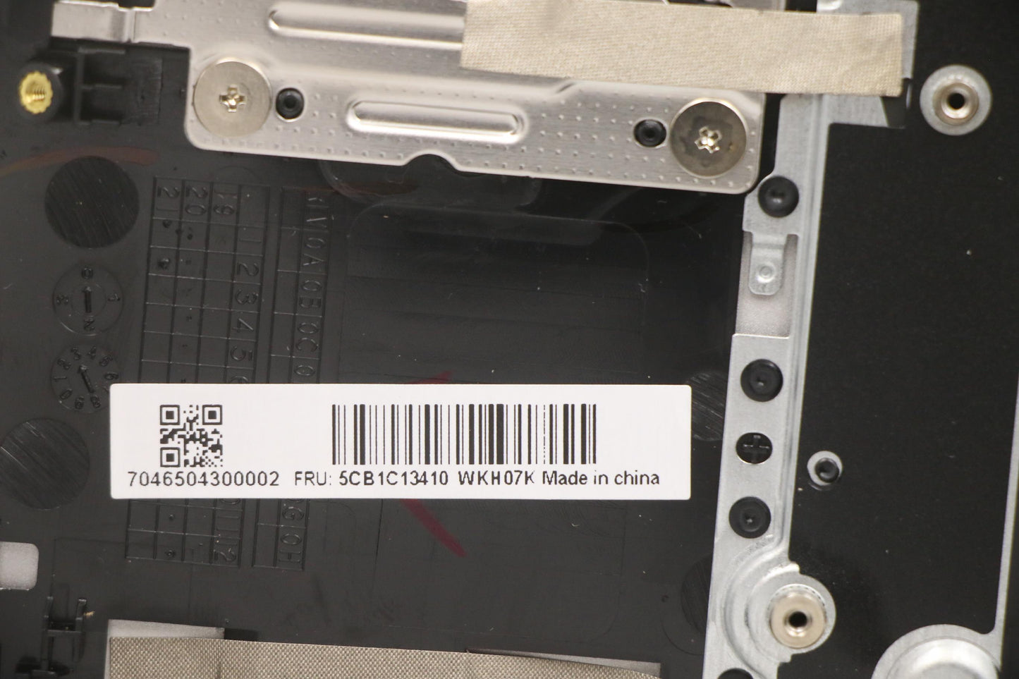 Lenovo Cover Upper C82Lm Al_Sil Fp Bl - 5CB1C13410