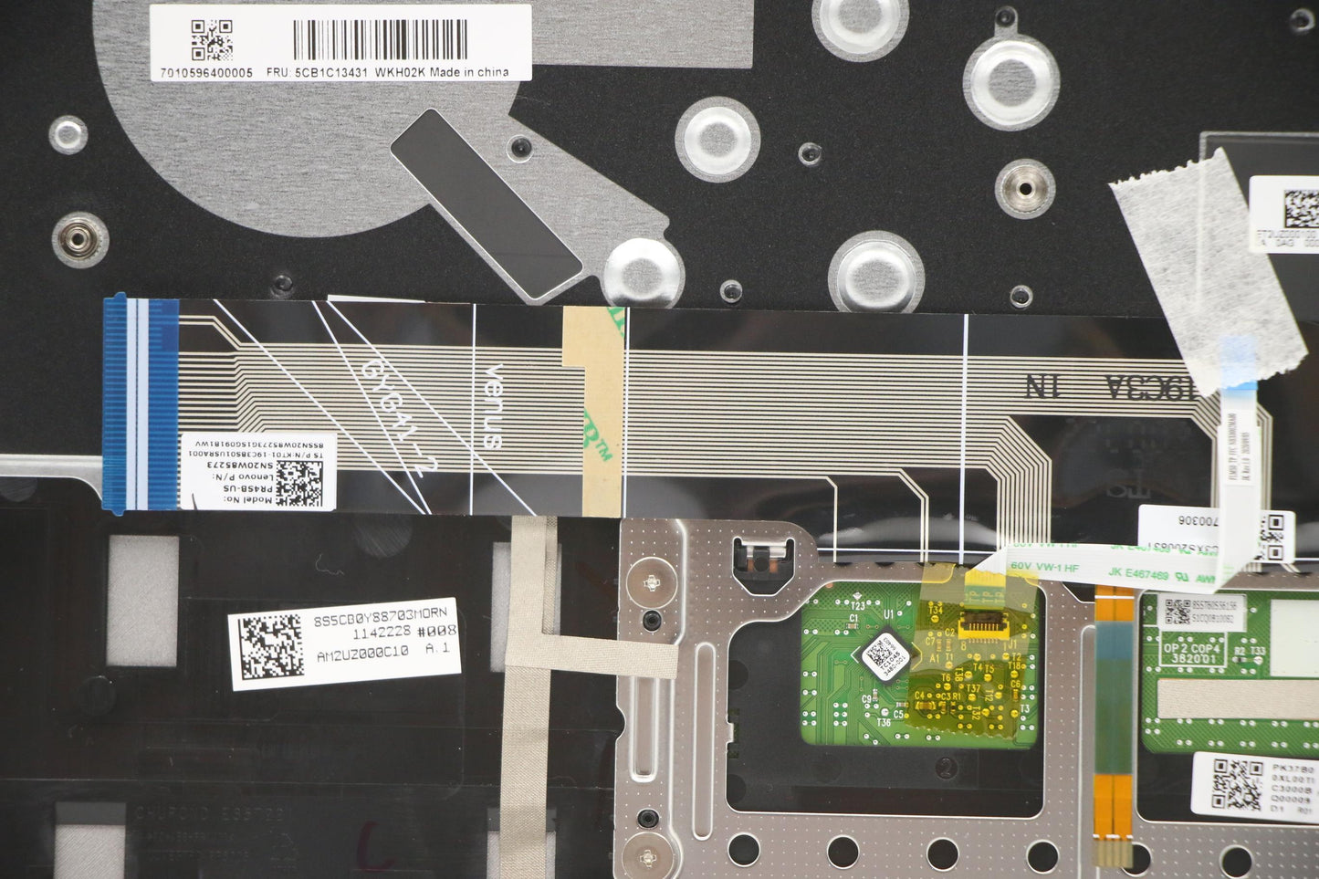 Lenovo Cover Upper C82Lm Al_Blk Fp Bl - 5CB1C13431