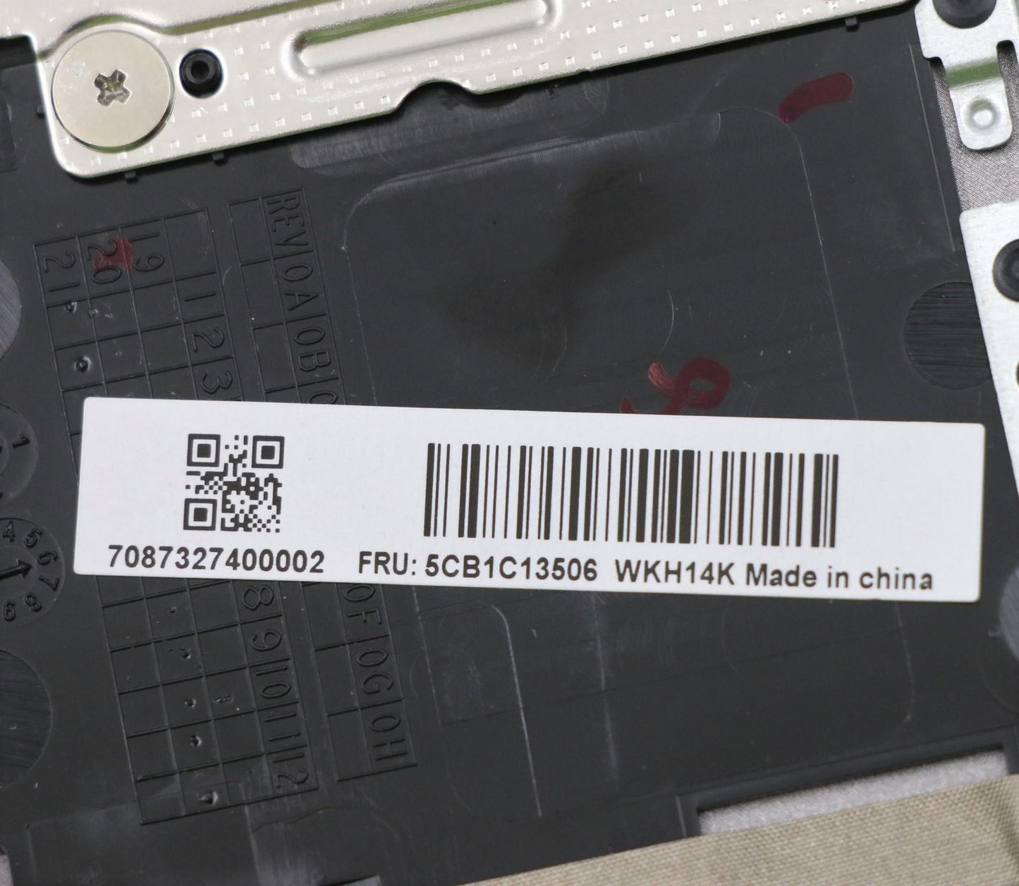 Lenovo Cover Upper C82Lm Al_Blk Fp Bl - 5CB1C13506