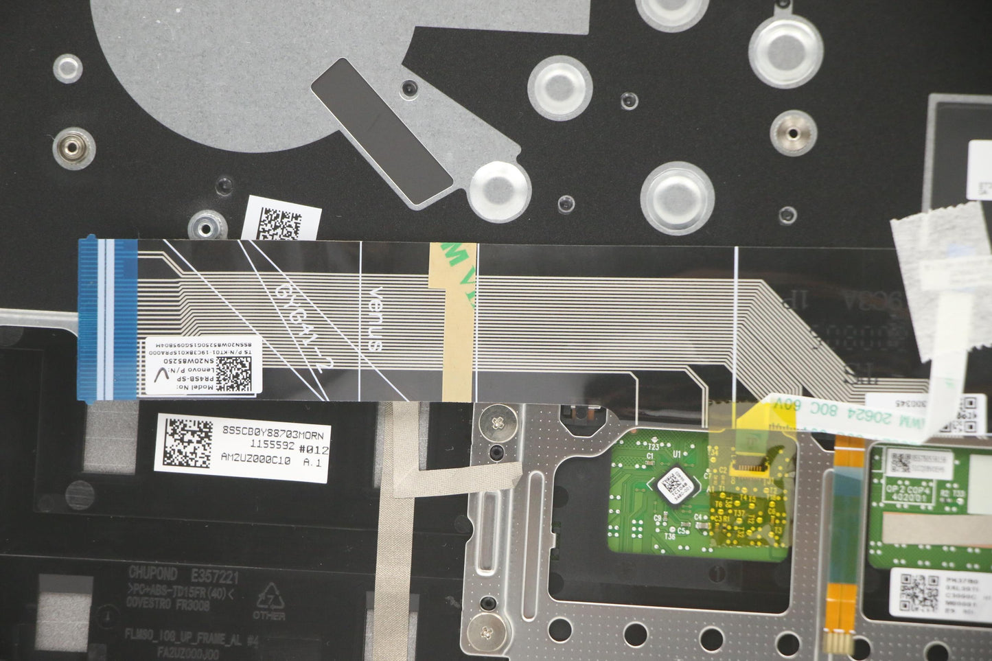 Lenovo Cover Upper C82Lm Al_Blk Fp Bl - 5CB1C13557