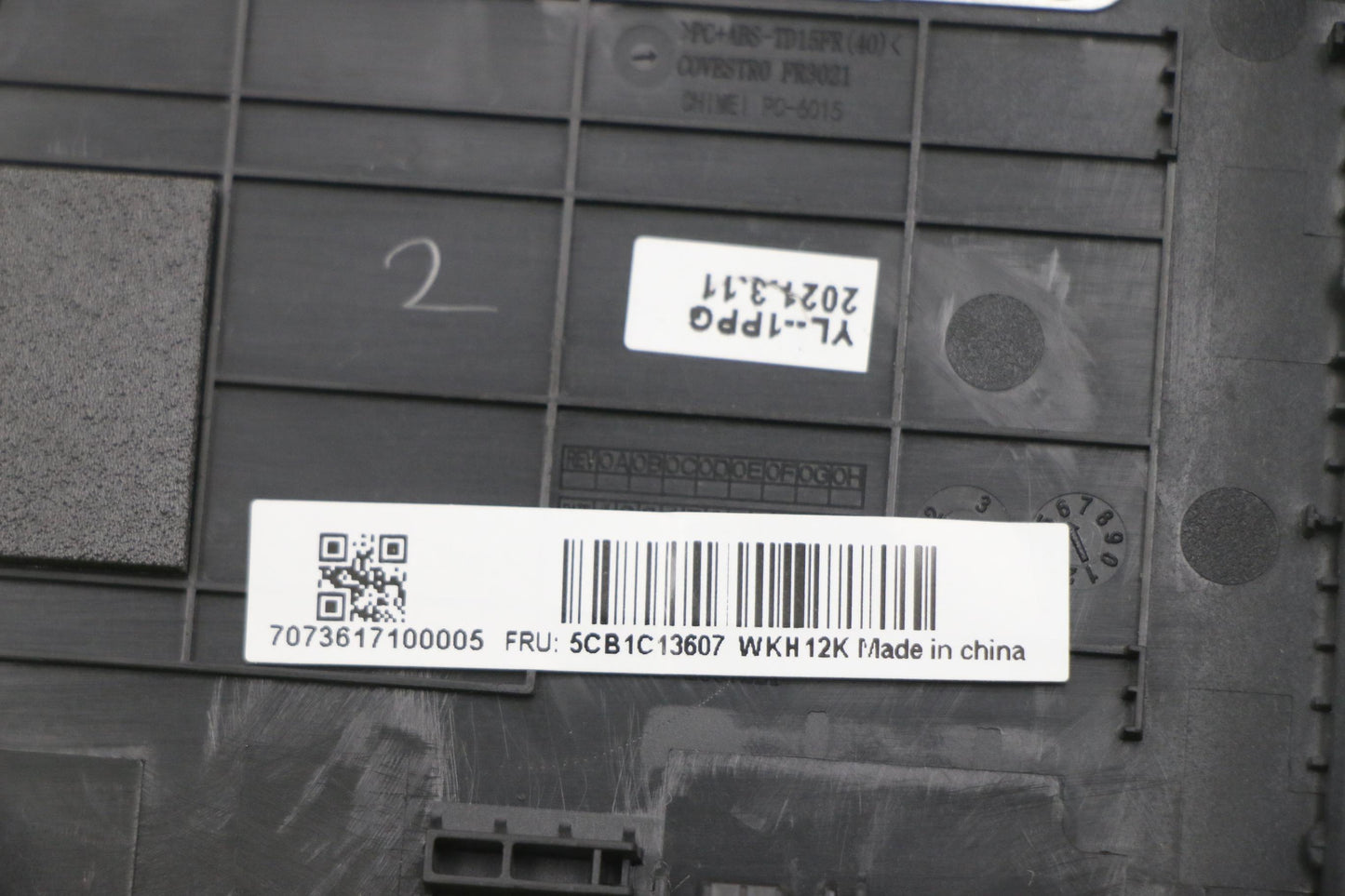 Lenovo Cover Upper C82Lm Pl_Blkd Nfp - 5CB1C13607
