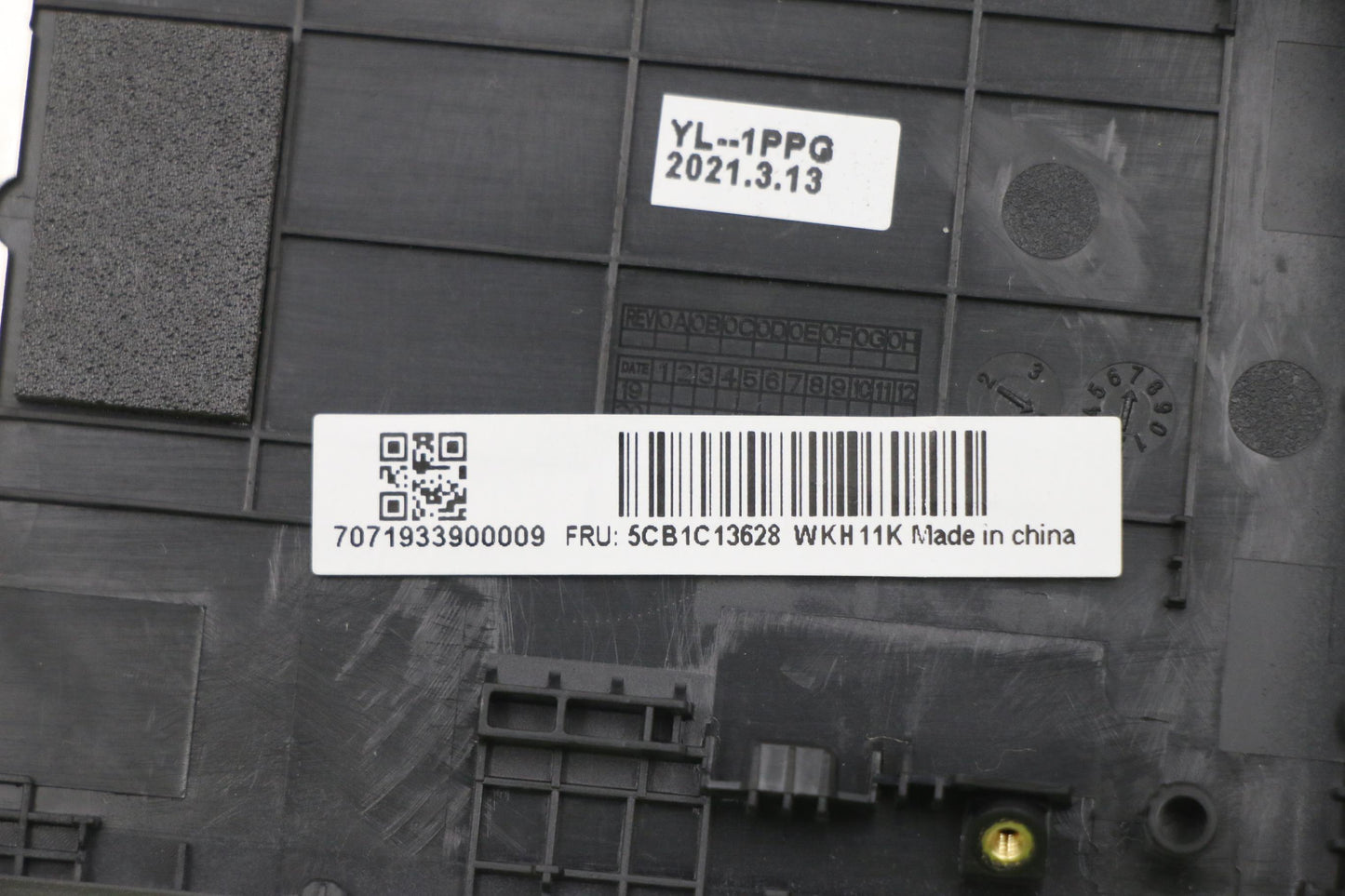 Lenovo Cover Upper C82Lm Pl_Blkd Fp B - 5CB1C13628