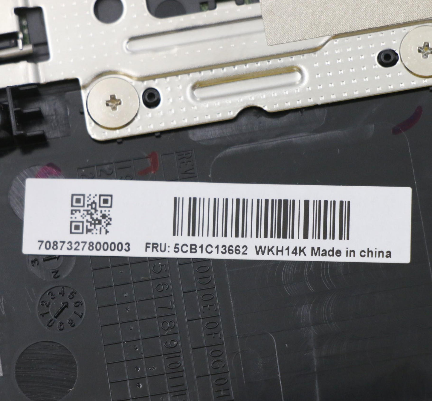 Lenovo Cover Upper C82Lm Al_Blk Fp Bl - 5CB1C13662
