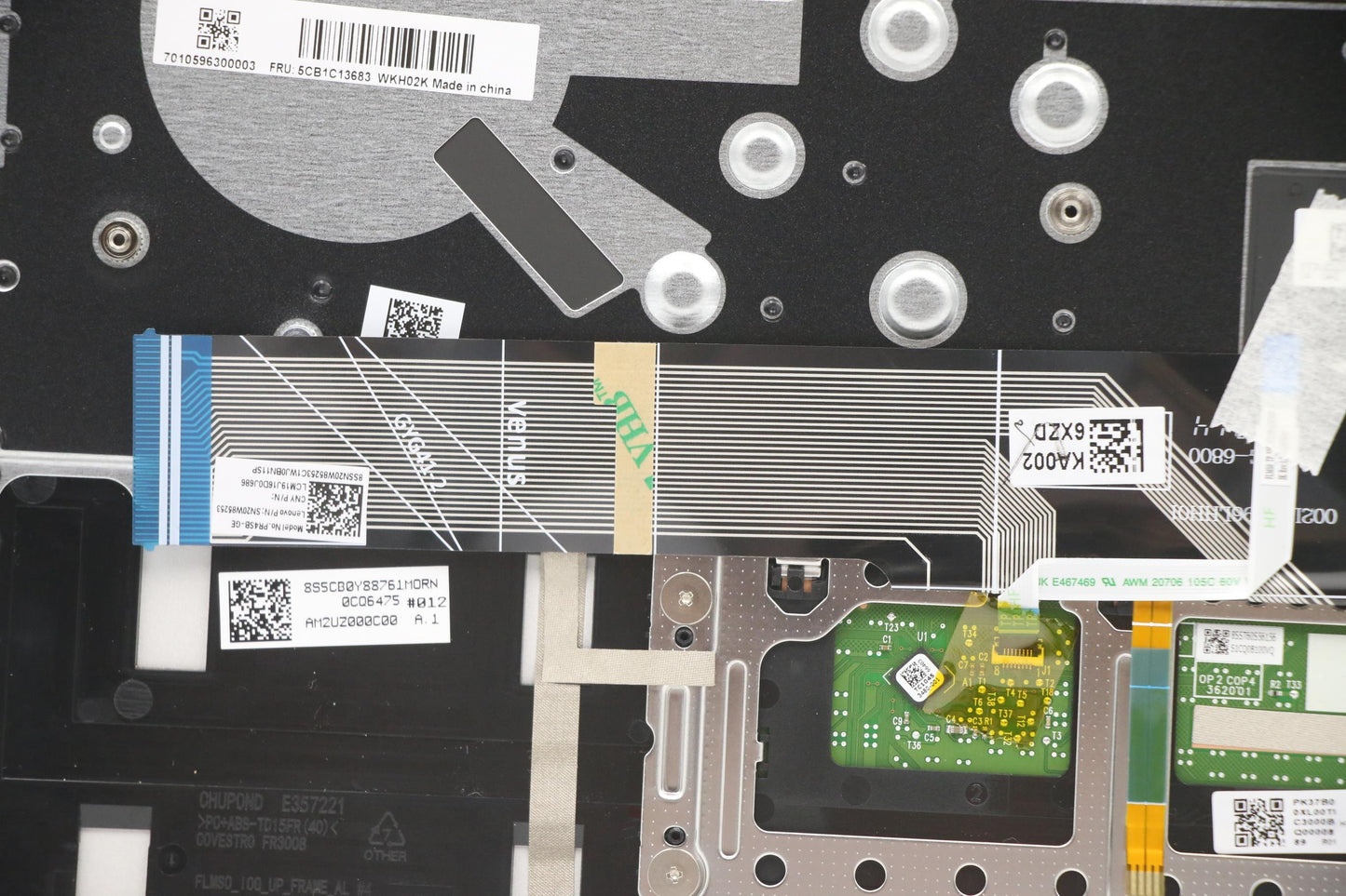 Lenovo Cover Upper C82Lm Al_Sil Fp Bl - 5CB1C13683