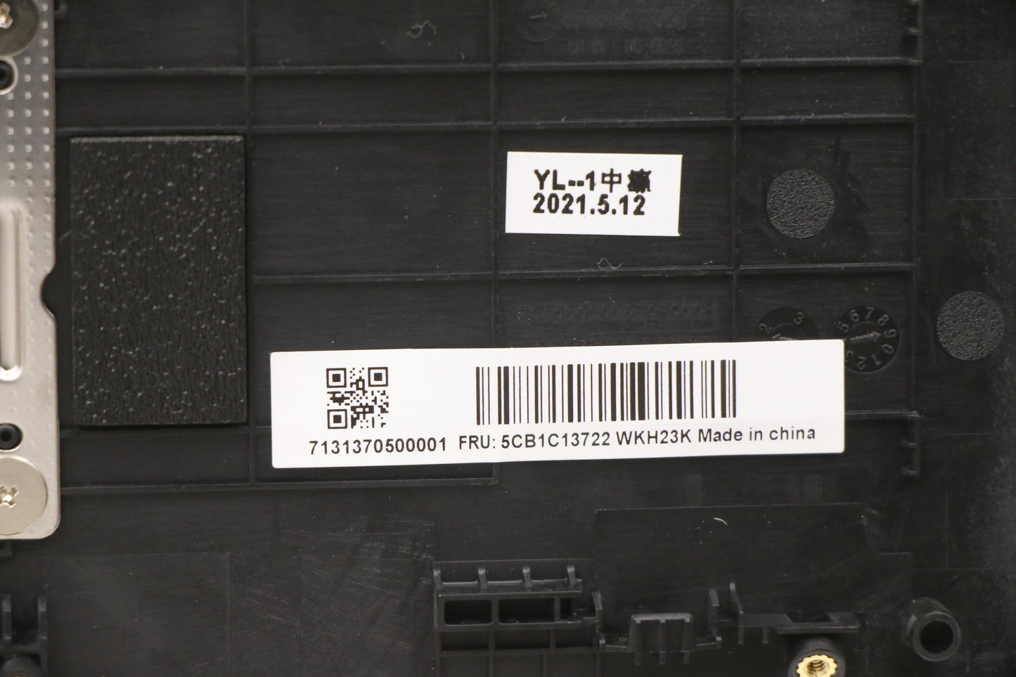 Lenovo Cover Upper C82Lm Pl_Blkd Fp N - 5CB1C13722