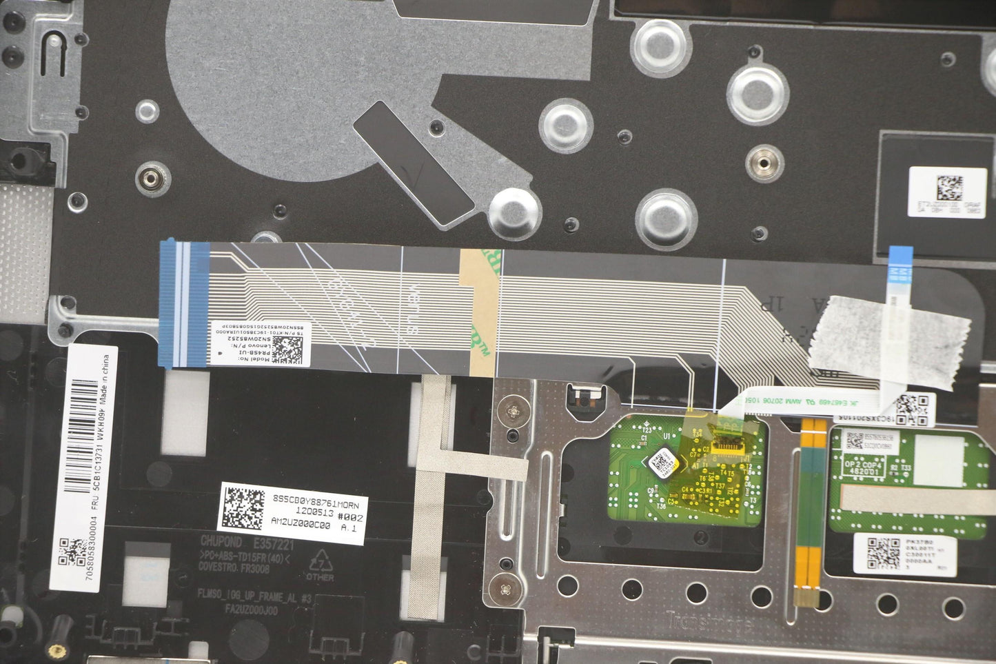 Lenovo Cover Upper C82Lm Al_Sil Fp Bl - 5CB1C13731