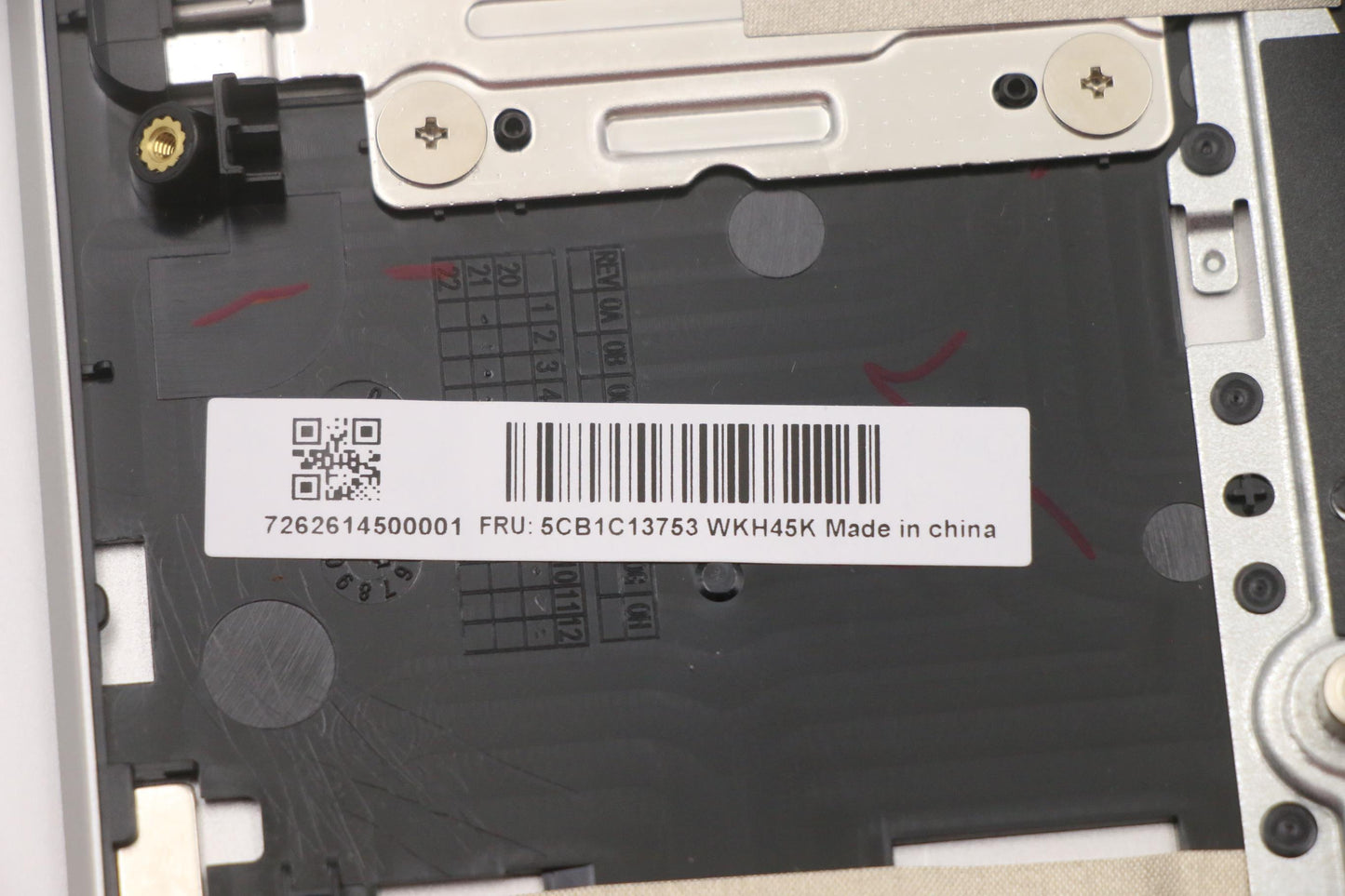 Lenovo Cover Upper C82Lm Al_Sil Fp Bl - 5CB1C13753