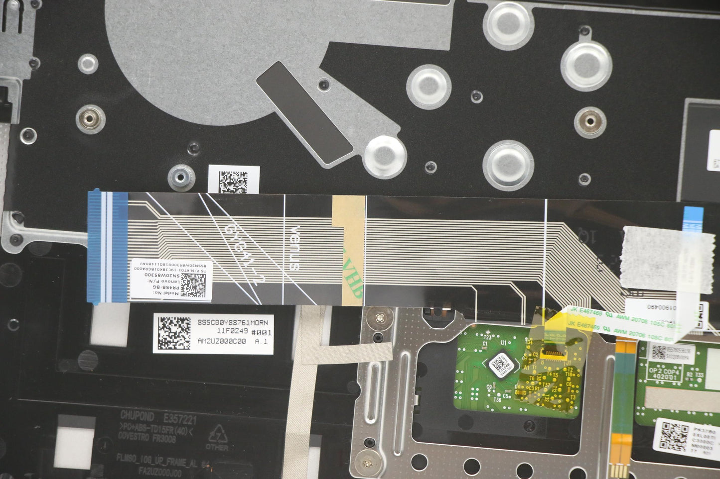 Lenovo Cover Upper C82Lm Al_Sil Fp Bl - 5CB1C13814