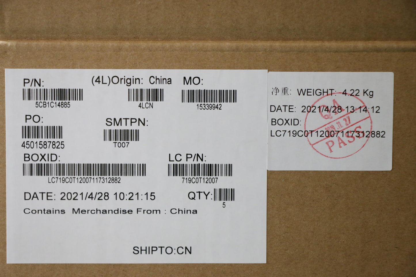 Lenovo Cover Uppercaseasm_Euroengl82J - 5CB1C14885