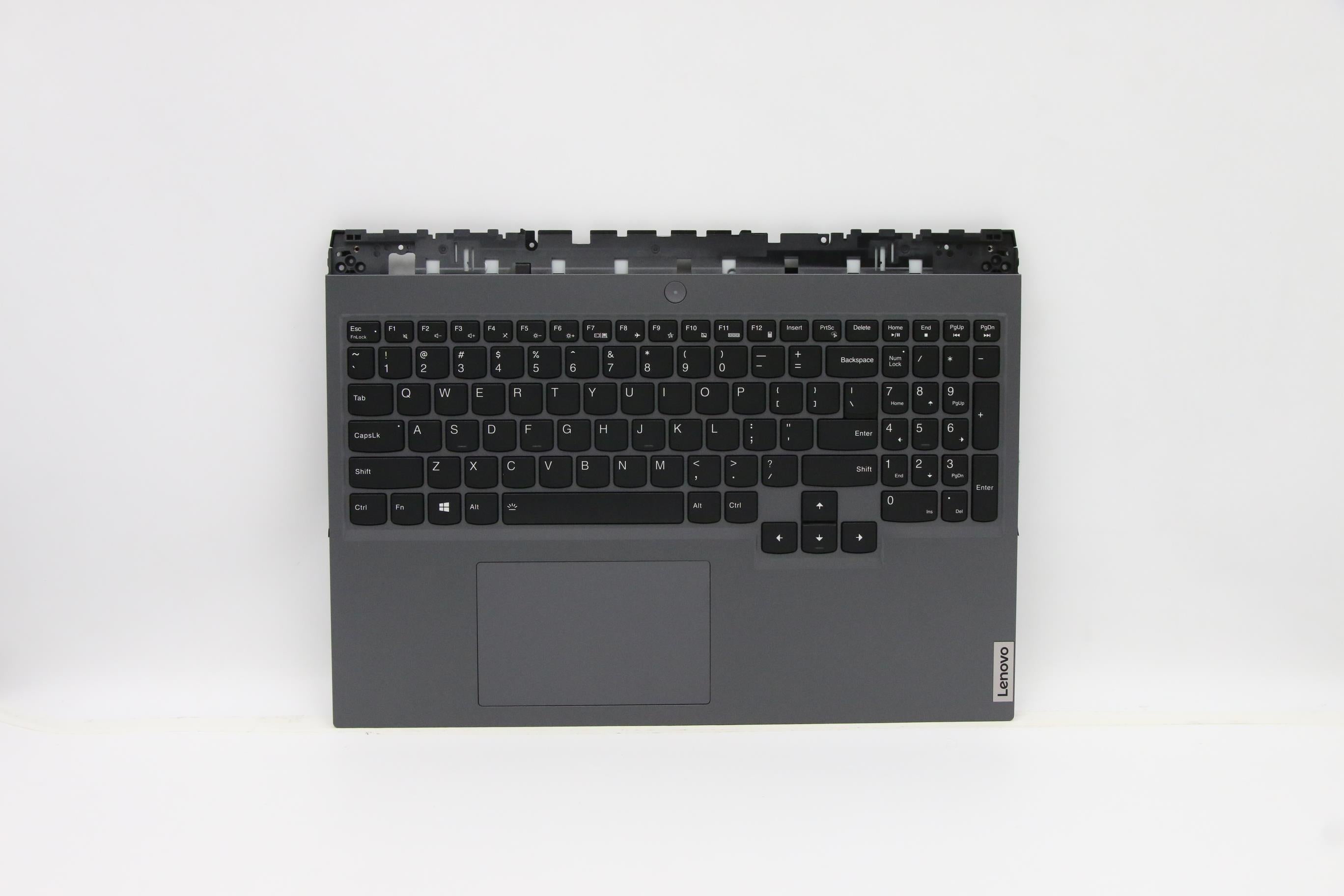 Lenovo C-Cover with Keyboard, USA English, Slate Grey, RGB Backlit