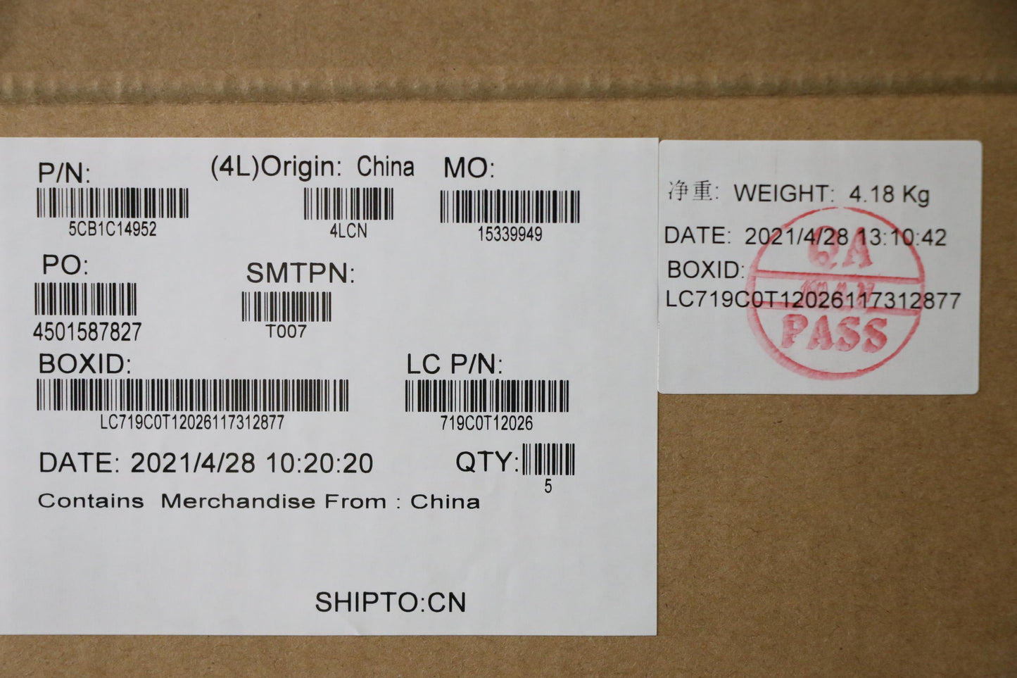 Lenovo C-Cover with Keyboard, USA English, Slate Grey, RGB Backlit - 5CB1C14952