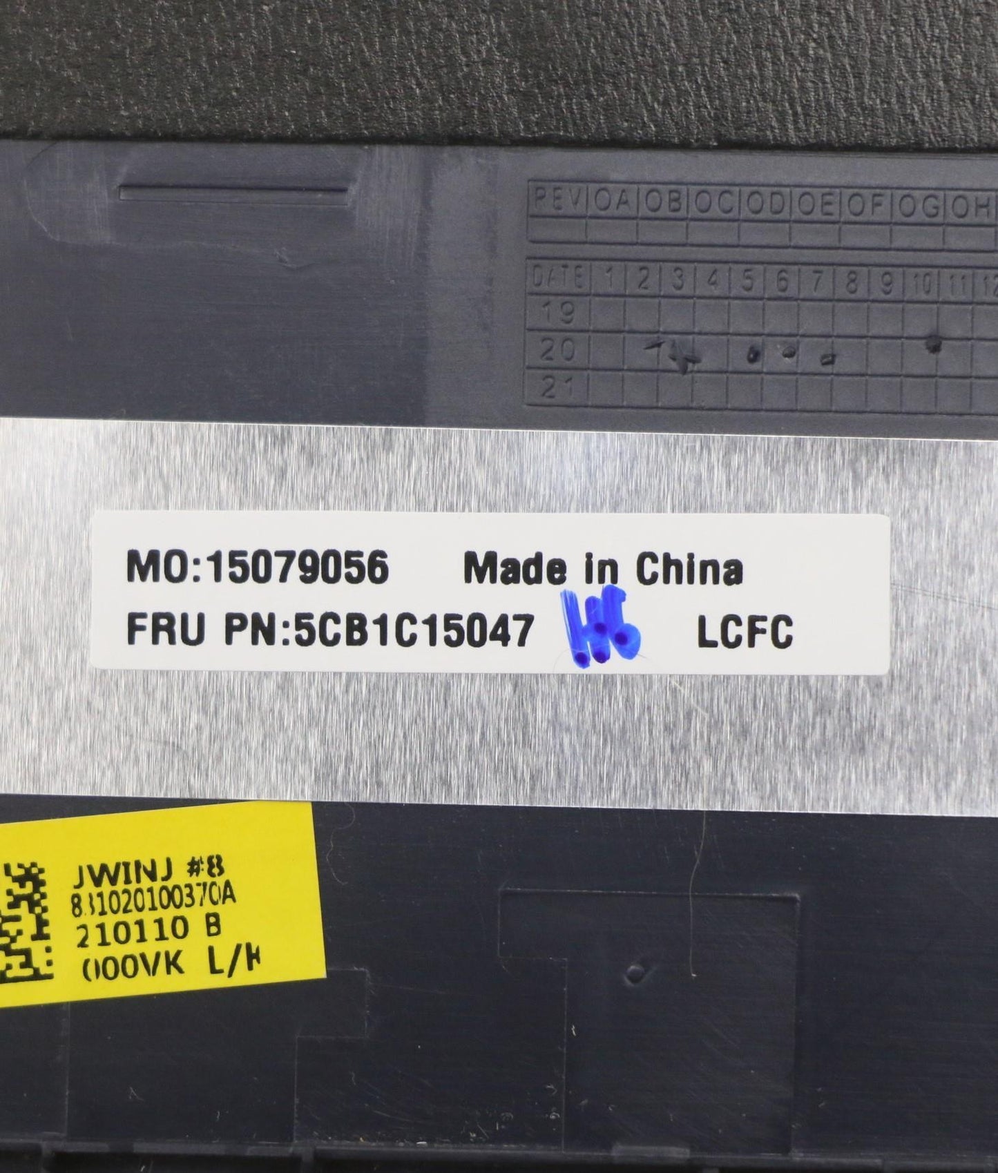 Lenovo LCD Cover L 81X8 AB NT with Sponge - 5CB1C15047