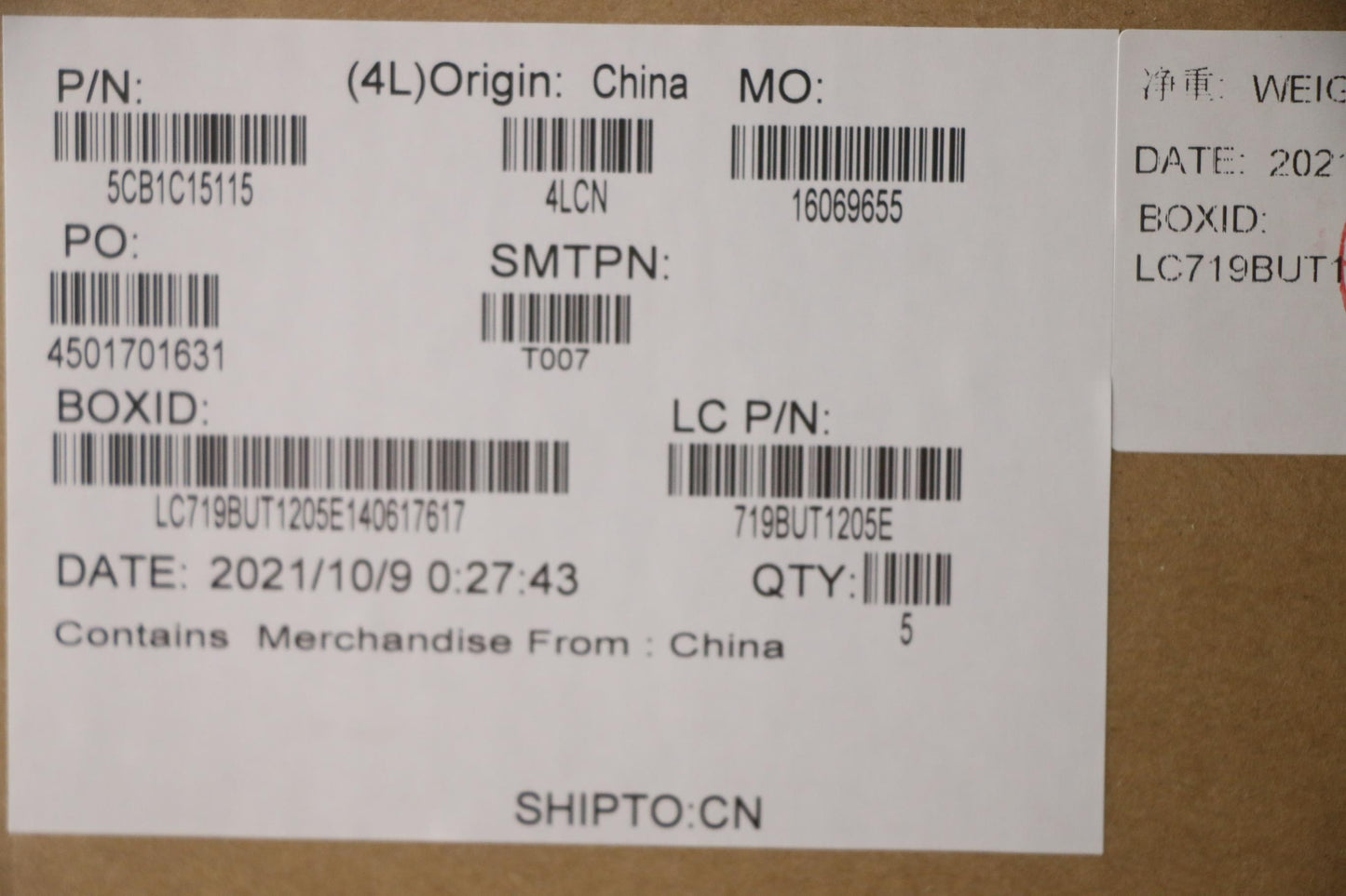 Lenovo Cover Upper Case Asm_Ita L81X8 - 5CB1C15115