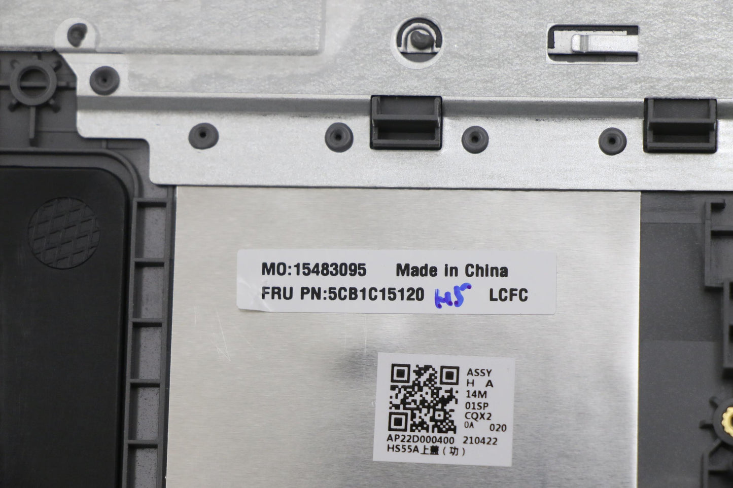 Lenovo Cover Upper Case Asm_La Spa L8 - 5CB1C15120