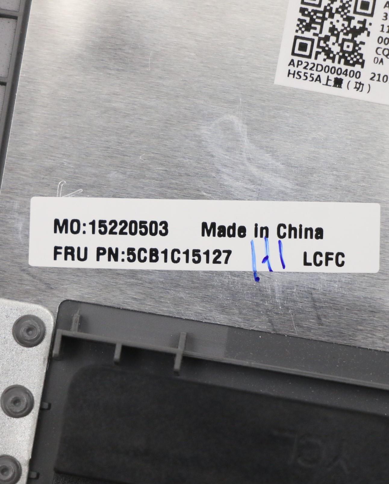 Lenovo Cover Upper Case Asm_Ara L81X8 - 5CB1C15127