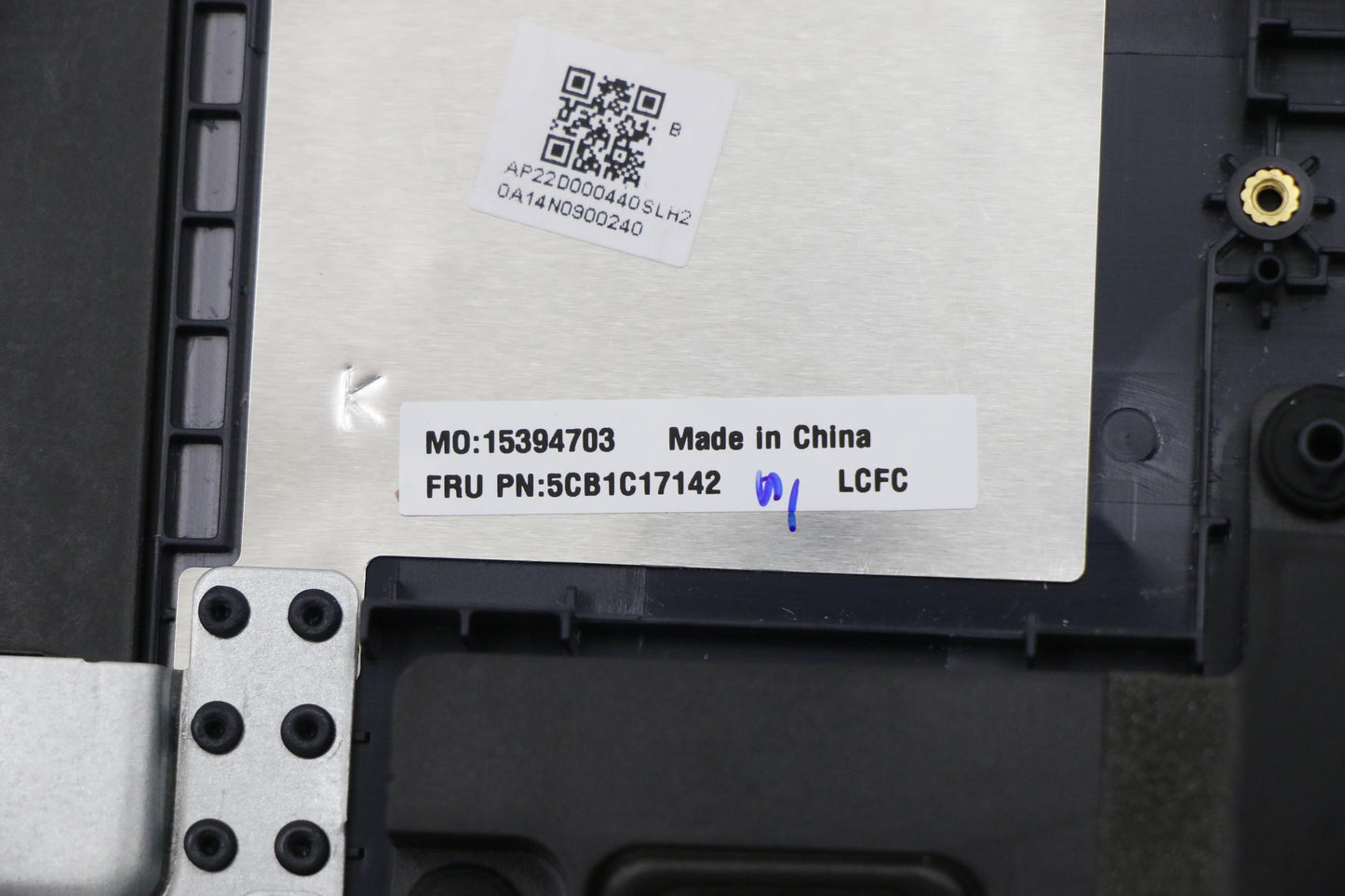 Lenovo Cover Upper Case Asm_Eng L81X8 - 5CB1C17142