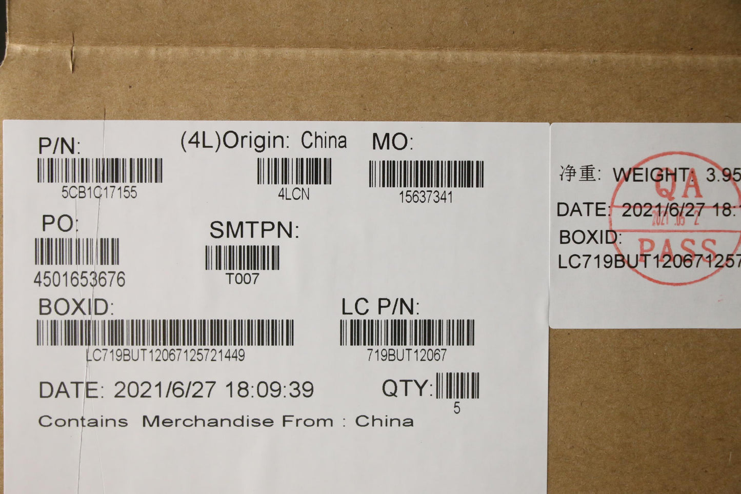 Lenovo Cover Upper Case Asm_Ger L81X8 - 5CB1C17155