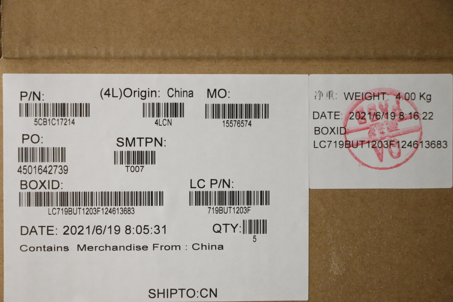 Lenovo Cover Upper Case Asm_Fra L81X8 - 5CB1C17214