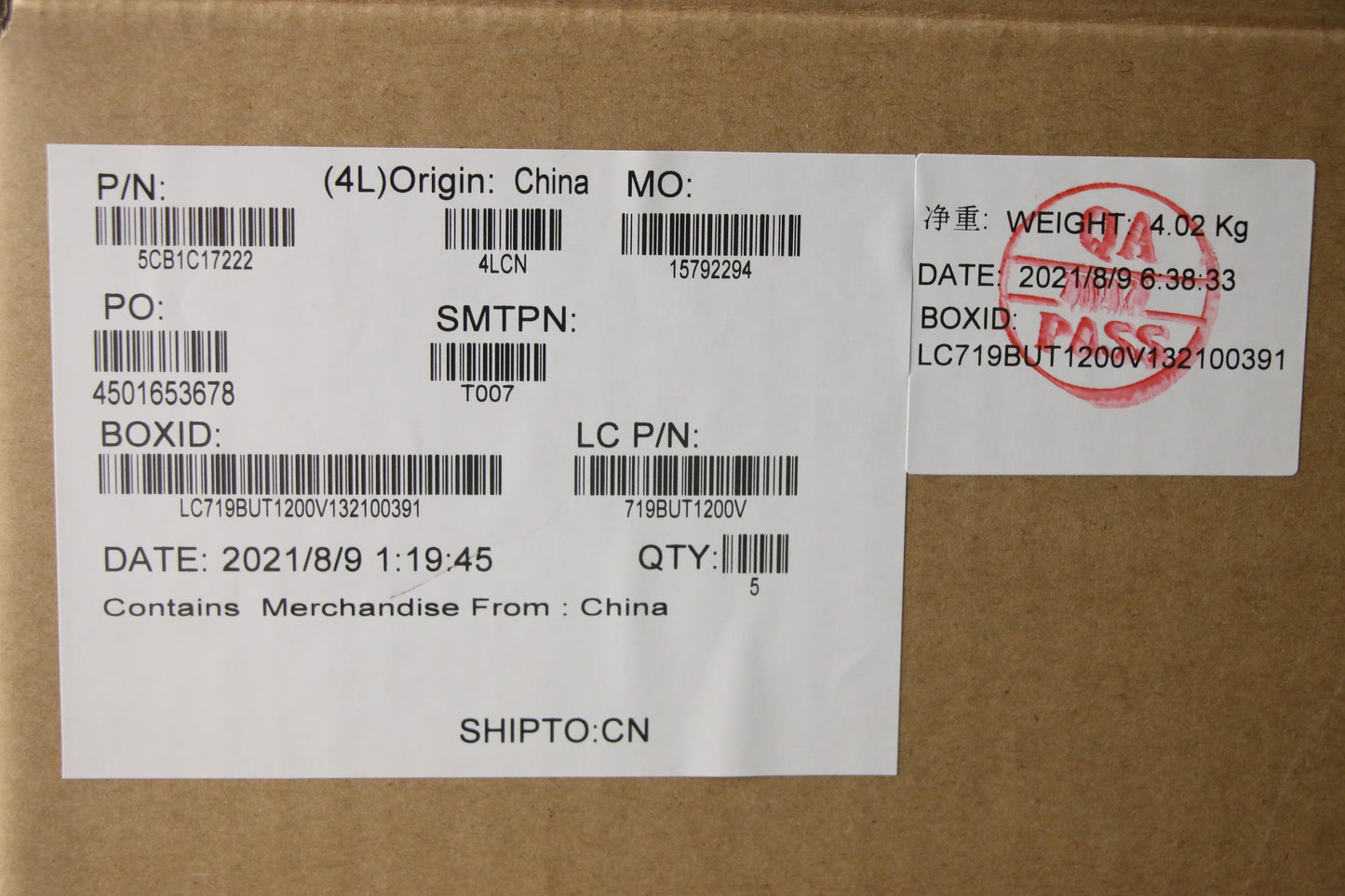 Lenovo Cover Upper Case Asm_Bel L81X8 - 5CB1C17222