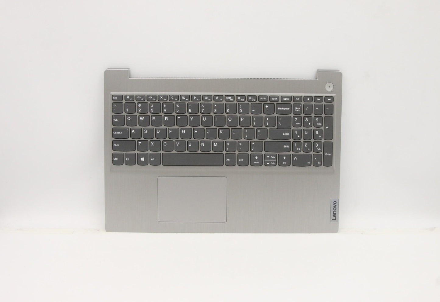 Lenovo C-Cover with Keyboard, USA English, Platinum Grey, Non-Backlight, Non-Fingerprint - 5CB1C17262